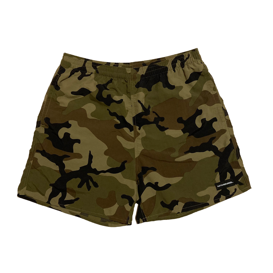 CATTIVO/ナイロンショートパンツ /カモ