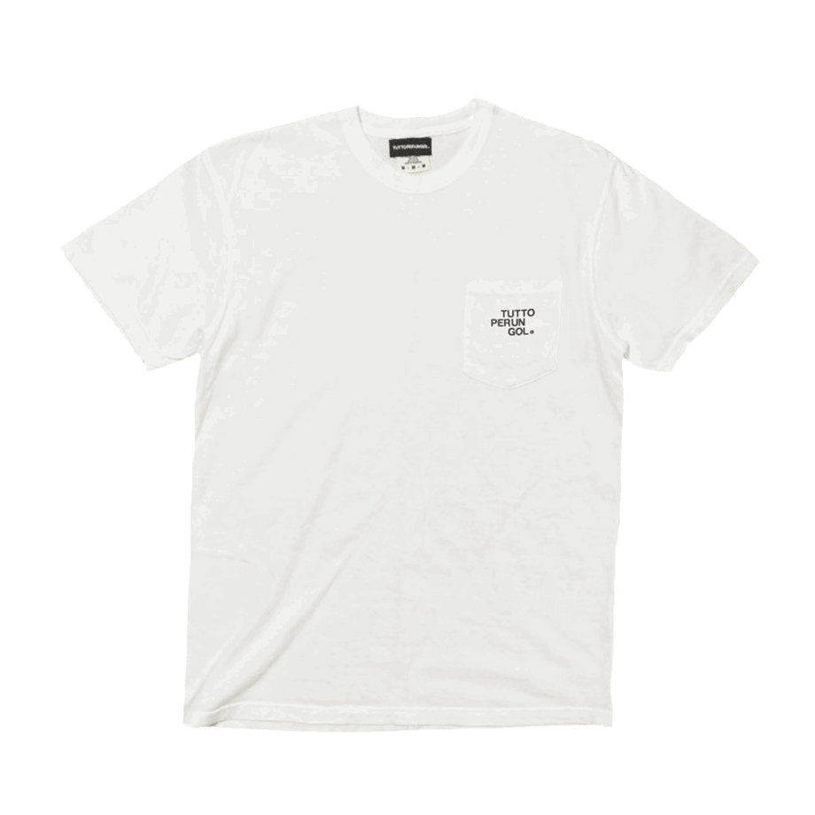 GIORNO/ポケットT/ ホワイト